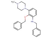 N-<span class='lighter'>benzyl</span>-2-(benzyloxy)-3-(4-methylpiperazin-1-yl)aniline