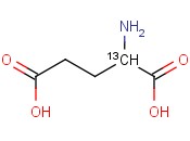 DL-<span class='lighter'>谷氨酸</span>-2-13C