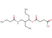 4-{[3-(butan<span class='lighter'>amido</span>methyl)heptan-4-yl]oxy}-4-oxobutanoic acid
