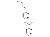 N-(4-butylphenyl)<span class='lighter'>isonicotinamide</span>