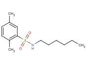 N-hexyl-2,5-dimethylbenzenesulfonamide