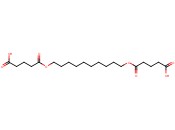 5,5'-(decane-1,10-diylbis(oxy))<span class='lighter'>bis</span>(5-oxopentanoic acid)