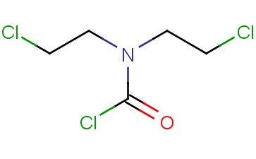 N,N-二(2-<span class='lighter'>氯</span>乙基)氨基甲<span class='lighter'>酰</span><span class='lighter'>氯</span>