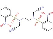 N,N'-(ethane-1,2-diyl)bis(N-(cyanomethyl)-2-nitrobenzenesulfonamide)