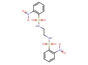 N,N'-(ethane-1,2-diyl)<span class='lighter'>bis</span>(2-nitrobenzenesulfonamide)