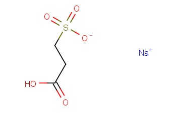 SODIUM 2-CARBOXYETHANE-1-<span class='lighter'>SULFONATE</span>