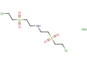 双[2-(2-氯<span class='lighter'>乙基</span>)砜<span class='lighter'>乙基</span>]胺<span class='lighter'>盐酸盐</span>