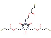 3-巯基丙酸-[2,4,6-<span class='lighter'>三</span>氧代-1,3,5-<span class='lighter'>三</span>嗪-1,3,5(2H,4H,6H)-<span class='lighter'>次</span><span class='lighter'>基</span>]<span class='lighter'>三</span>-2,1-乙二醇酯