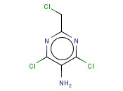 4,6-DICHLORO-2-(CHLOROMETHYL)PYRIMIDIN-5-AMINE