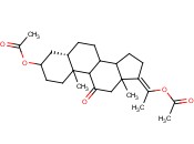 ACETIC ACID 17-(1-<span class='lighter'>ACO</span>-ETHYLIDENE)-DIMETHYL-OXO-CYCLOPENTA(A)PHENANTHREN-YL ESTER