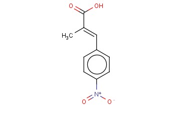 <span class='lighter'>ALPHA-METHYL-4-NITROCINNAMIC</span> ACID
