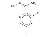 (Z)-1-(3,5-DIFLUOROPYRIDIN-2-YL)ETHANONE OXIME