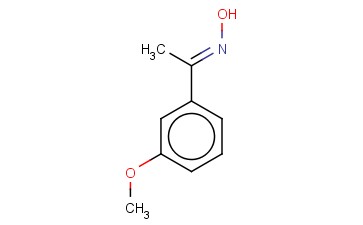 (1E)-1-(3-METHOXYPHENYL)ETHANONE OXIME