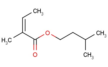 (Z)-2-甲基巴豆<span class='lighter'>酸</span>异戊酯
