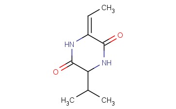 (3E)-3-ETHYLIDENE-6-(PROPAN-2-YL)PIPERAZINE-2,5-DIONE