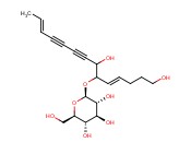 b-D-Glucopyranoside,(7E)-2-hydroxy-1-[(1E)-5-hydroxy-1-penten-1-yl]-7-nonene-3,5-diyn-1-yl