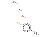 3-[(BUT-2-EN-1-YLOXY)METHYL]-<span class='lighter'>4-FLUOROBENZONITRILE</span>