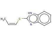 1H-<span class='lighter'>苯并咪唑</span>，2-（1-丙烯基）-（Z）-（9CI）