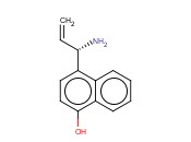 4-((1S)-1-AMINOPROP-2-ENYL)<span class='lighter'>NAPHTHOL</span>