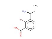 3-((1S)-1-AMINOPROP-2-ENYL)-<span class='lighter'>2-BROMOBENZOIC</span> ACID