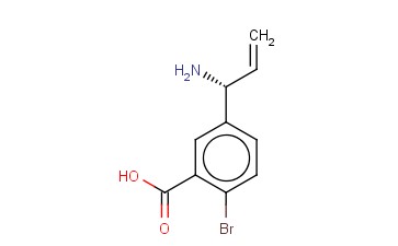 5-((1R)-1-AMINOPROP-2-ENYL)-<span class='lighter'>2-BROMOBENZOIC</span> ACID