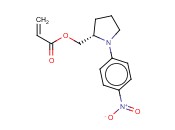 [(S)-(？)-1-(4-硝基苯基)-2-<span class='lighter'>吡咯烷</span><span class='lighter'>甲基</span>]丙烯酸酯