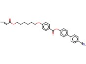 4[4(6-ACRYLOXYHEX-1-YL)-OXYPHENYL]CARBOXY-BIPHENYL-4'-CARBONITRILE