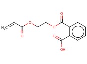 1,2-<span class='lighter'>苯</span>二<span class='lighter'>甲酸</span>单[2-[(1-氧代-2-丙烯<span class='lighter'>基</span>)氧]乙基]酯