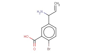 5-(1-AMINOPROP-2-ENYL)-<span class='lighter'>2-BROMOBENZOIC</span> ACID