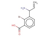 3-(1-AMINOPROP-2-ENYL)-<span class='lighter'>2-BROMOBENZOIC</span> ACID