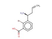 3-((1S)-1-AMINOBUT-3-ENYL)-<span class='lighter'>2-BROMOBENZOIC</span> ACID