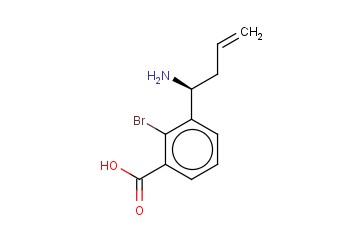3-((1S)-1-AMINOBUT-3-ENYL)-<span class='lighter'>2-BROMOBENZOIC</span> ACID