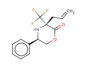 2-MORPHOLINONE, 5-PHENYL-3-(2-PROPEN-1-YL)-3-(TRIFLUOROMETHYL)-, (3S,5R)-