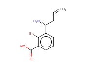 3-((1R)-1-AMINOBUT-3-ENYL)-<span class='lighter'>2-BROMOBENZOIC</span> ACID
