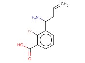 3-(1-AMINOBUT-3-ENYL)-<span class='lighter'>2-BROMOBENZOIC</span> ACID