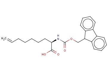(2R)-2-N-芴甲氧羰基<span class='lighter'>氨基</span>-9-癸烯<span class='lighter'>酸</span>