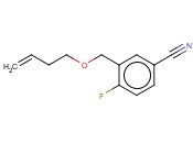 3-[(BUT-3-EN-1-YLOXY)METHYL]-<span class='lighter'>4-FLUOROBENZONITRILE</span>