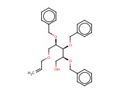 5-O-烯丙基-2,3,4-三-O-苄基-<span class='lighter'>D-</span>核糖<span class='lighter'>醇</span>