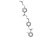 4-(2-(4-(ALLYLOXY)BENZOYL)CARBOHYDRAZONOYL)PHENYL <span class='lighter'>2-CHLOROBENZOATE</span>