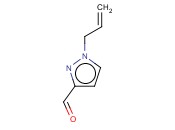 1-(4-烯丙基苯基)吡唑-3-<span class='lighter'>甲醛</span>