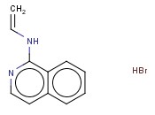 N-VINYL-1-ISOQUINOLINAMINE <span class='lighter'>HYDROBROMIDE</span>