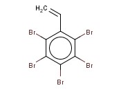 2,3,4,5,6-五溴<span class='lighter'>苯乙烯</span>
