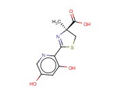 4-THIAZOLECARBOXYLIC ACID, 2-(3,5-DIHYDROXY-2-PYRIDINYL)-4,5-DIHYDRO-4-METHYL),(4S)-