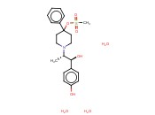 (1S,2S)-1-(4-HYDROXYPHENYL)-2-(4-HYDROXY-4-PHENYLPIPERIDIN-1-YL)-1-PROPANOL METHANESULFONATE TRIHYDRATE