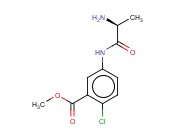 METHYL 5-[(2S)-2-AMINOPROPANAMIDO]-<span class='lighter'>2-CHLOROBENZOATE</span>