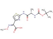 2-[2-(BOC-L-ALANYL)AMINOTHIAZOL-4-YL]-2-METHOXYIMINO ACETIC ACID