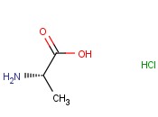 <span class='lighter'>L-</span>丙<span class='lighter'>氨酸盐酸盐</span>