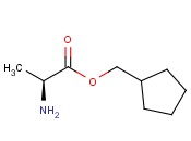 <span class='lighter'>L-</span><span class='lighter'>丙氨酸</span> 环戊基甲基<span class='lighter'>酯</span><span class='lighter'>盐酸盐</span>