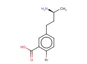5-((3S)-3-AMINOBUTYL)-<span class='lighter'>2-BROMOBENZOIC</span> ACID