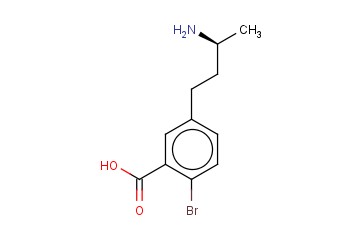 5-((3S)-3-AMINOBUTYL)-<span class='lighter'>2-BROMOBENZOIC</span> ACID